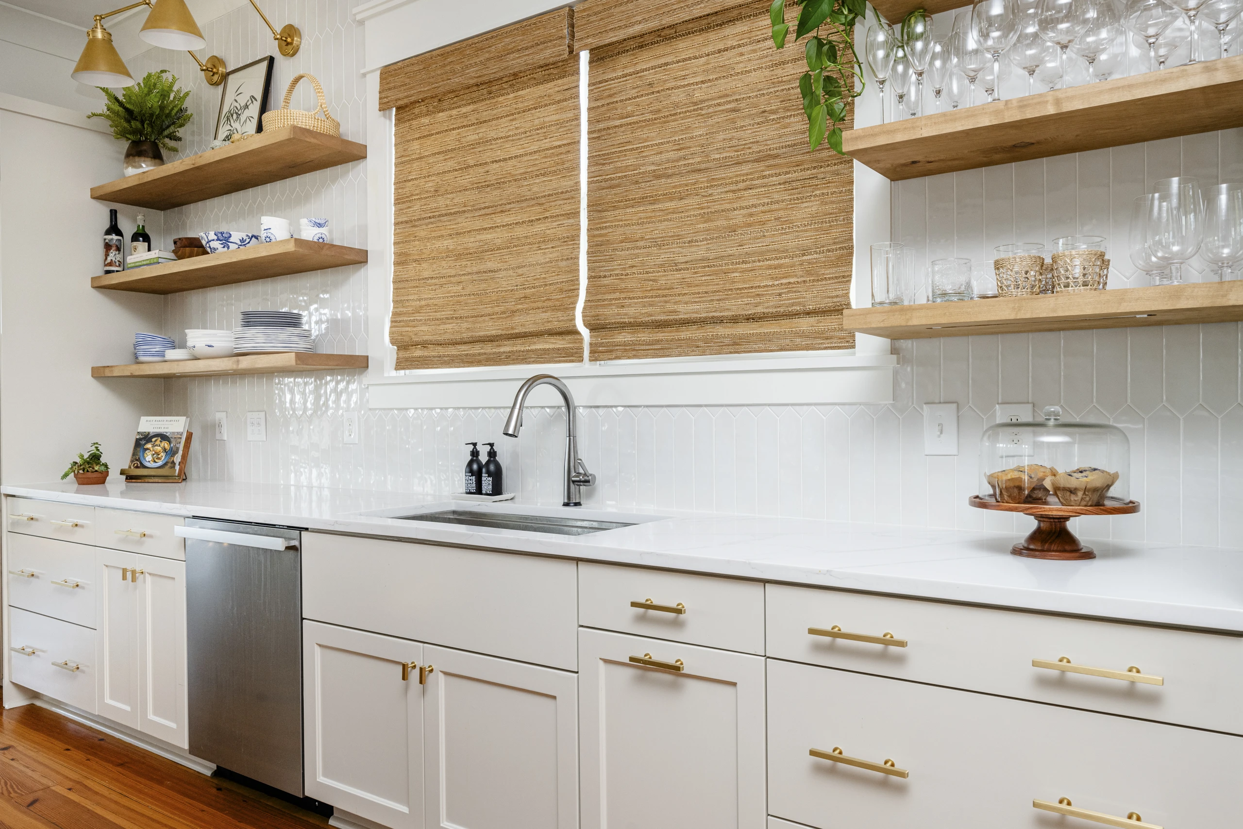 Ryan-Marie Interior Design Kitchen Window Treatments in Charleston, SC